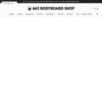 Thebodyboardshop.com(662 Bodyboard Shop) Screenshot