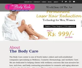 Thebodycareclinic.com(Weight loss care clinic in Delhi) Screenshot