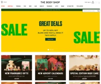 Thebodyshop.ae(The Body Shop®) Screenshot