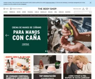 Thebodyshop.es(The Body Shop®) Screenshot