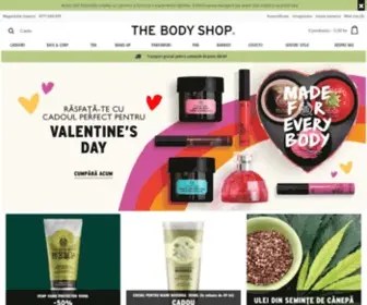 Thebodyshop.ro(The Body Shop Romania) Screenshot