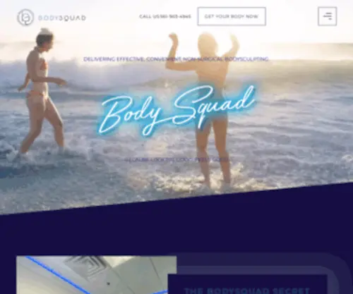 Thebodysquad.com(The BodySquad) Screenshot