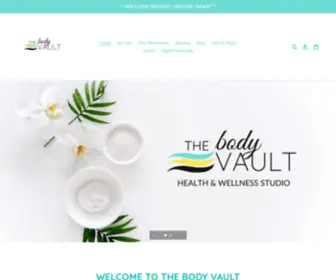 Thebodyvaultky.com(The Body Vault) Screenshot