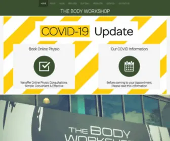 Thebodyworkshop.co.nz(Thebodyworkshop) Screenshot