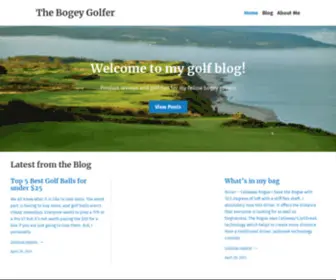 Thebogeygolfer.blog(The Bogey Golfer) Screenshot