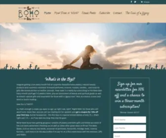 Thebohobox.com(The Boho Box) Screenshot