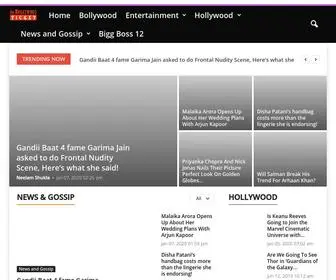 Thebollywoodticket.com(The Bollywood Ticket) Screenshot