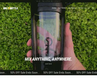 Theboltbottle.com(Bolt Bottle) Screenshot