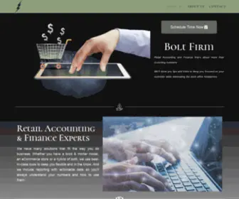 Theboltfirm.com(Retail Accounting and Finance) Screenshot