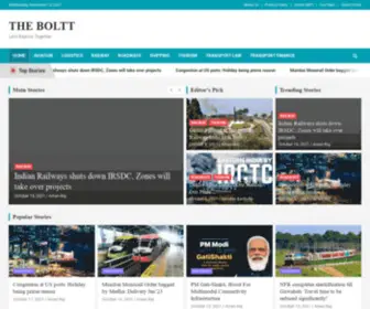 Theboltt.com(THE BOLTT) Screenshot