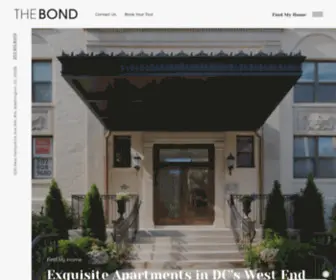 Thebonddc.com(The Bond DC is a pet) Screenshot