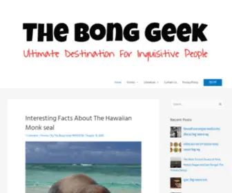 Thebonggeek.in(The Bong Geek) Screenshot