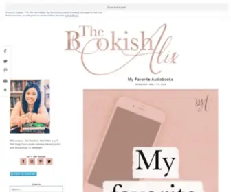 Thebookishalix.com(The Bookish Alix) Screenshot