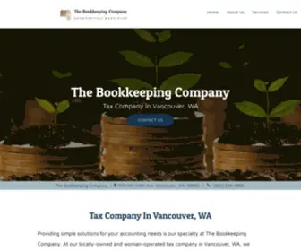 Thebookkeepingcompwa.com(The Bookkeeping Company) Screenshot