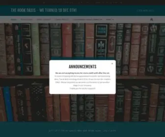 Thebookoasis.com(The Book Oasis) Screenshot