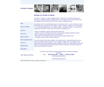 Thebookofdreams.net(The Book of Dreams) Screenshot