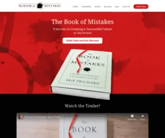 Thebookofmistakes.com(The Book of Mistakes) Screenshot