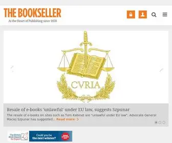 Thebookseller.com(In this week's issue:Lead Story: Paid) Screenshot