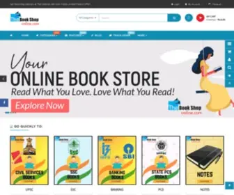 Thebookshoponline.com(The BookShop Online) Screenshot