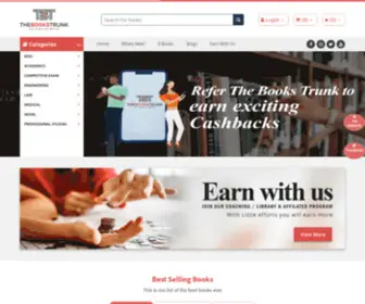 Thebookstrunk.com(The Books Trunk) Screenshot