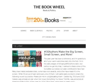 Thebookwheelblog.com(The Book Wheel) Screenshot
