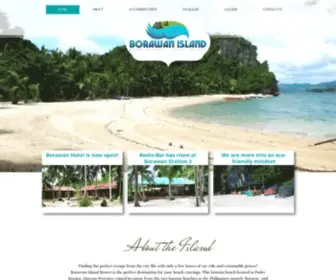 Theborawanislandresort.com(Borawan Island Resort  The Island) Screenshot