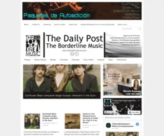 Theborderlinemusic.com(Prensa & Comunicación) Screenshot