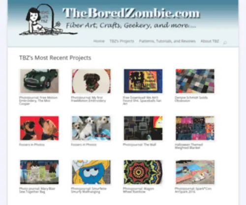 Theboredzombie.com(The Bored Zombie) Screenshot