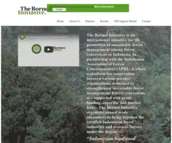 Theborneoinitiative.org(The Borneo Initiative) Screenshot