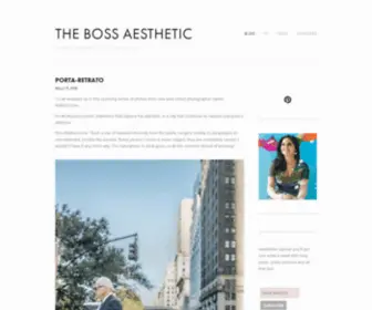 Thebossaesthetic.com(The boss aesthetic) Screenshot