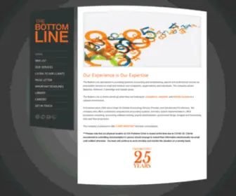 Thebottomline.ca(The Bottom Line) Screenshot