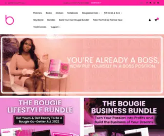 Thebougiebrand.co(The Bougie Brand) Screenshot