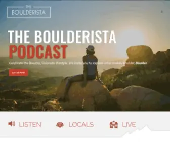 Theboulderista.com(The Boulderista) Screenshot