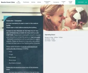 Thebourkestreetclinic.com.au(Bourke Street Clinic) Screenshot