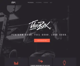 Theboxprogramming.com(TRAININGSPLANS FOR ATHLETES) Screenshot