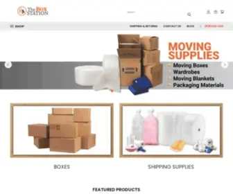 Theboxstation.com(The Box Station) Screenshot