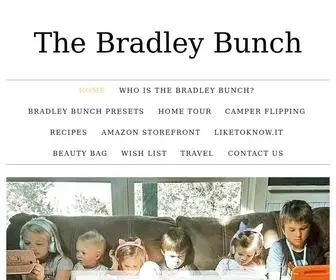 Thebradleybunch.blog(The Bradley Bunch) Screenshot