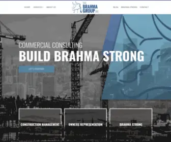 Thebrahmagroup.com(The Brahma Group Inc) Screenshot