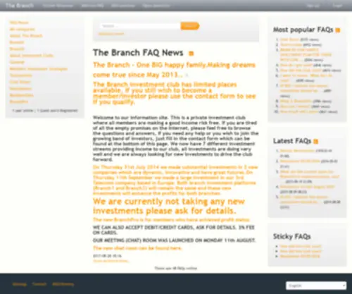 Thebranch.org.uk(The Branch) Screenshot