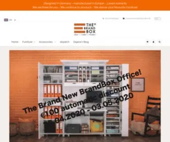 Thebrandbox.de(The Brand Box I Das Raum Wunder für dein Hobby) Screenshot