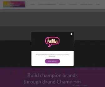 Thebrandchampions.co.uk(Brand Champions) Screenshot