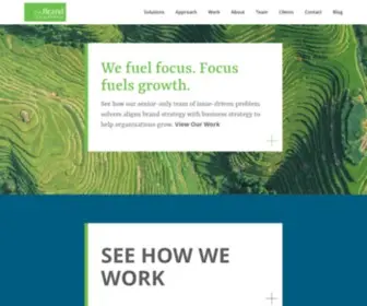 Thebrandconsultancy.com(We fuel focus. Focus fuels growth. The Brand Consultancy) Screenshot