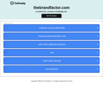 Thebrandfactor.com(Thebrandfactor) Screenshot