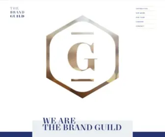 Thebrandguild.com(We are a fully) Screenshot