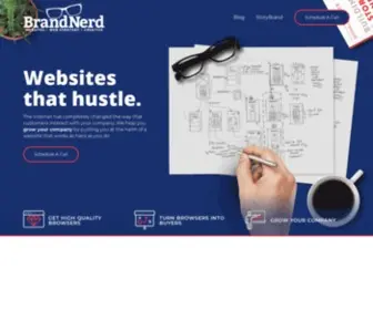 Thebrandnerd.com(Marketing That Works) Screenshot