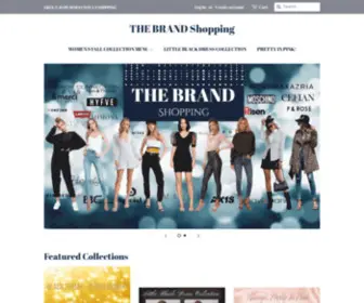 Thebrandshopping.net(THE BRAND Shopping) Screenshot