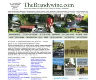 Thebrandywine.com(Brandywine Valley Guide) Screenshot