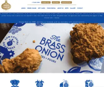 Thebrassonion.com(The Brass Onion) Screenshot