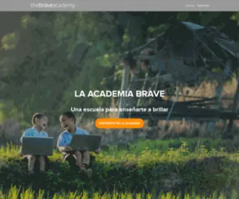 Thebraveacademy.org(La Academia Brave) Screenshot