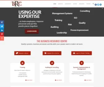 Thebrc.ca(The Business Resource Centre) Screenshot